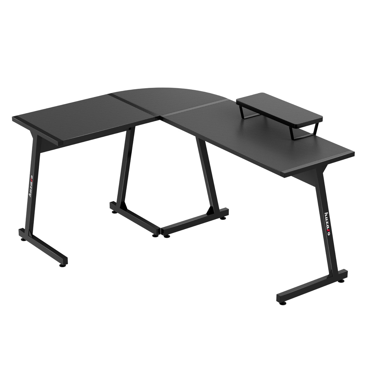 Biurko Gamingowe Huzaro Hero 6.0 Black 147 cm