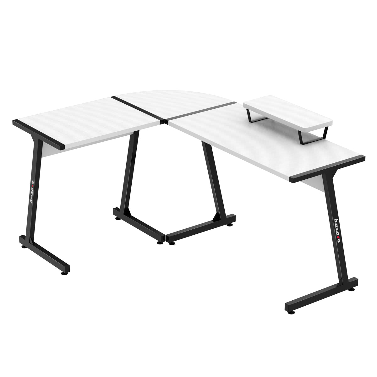 Biurko Gamingowe Huzaro Hero 6.0 White 147 cm