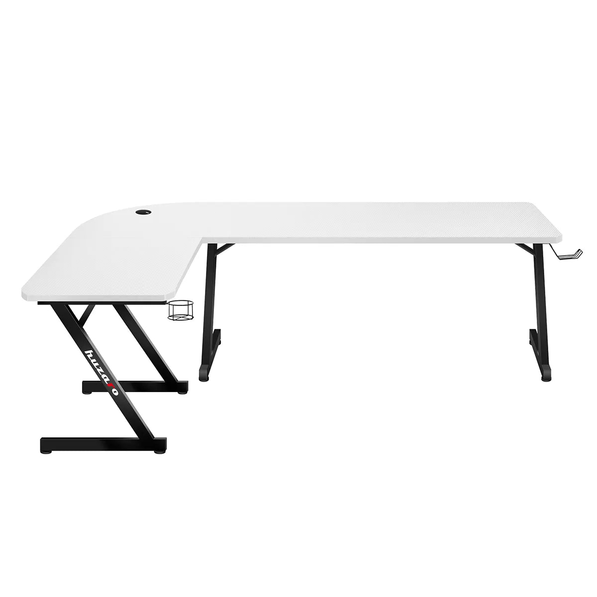 Biurko Gamingowe Huzaro Hero 7.0 White 154 cm