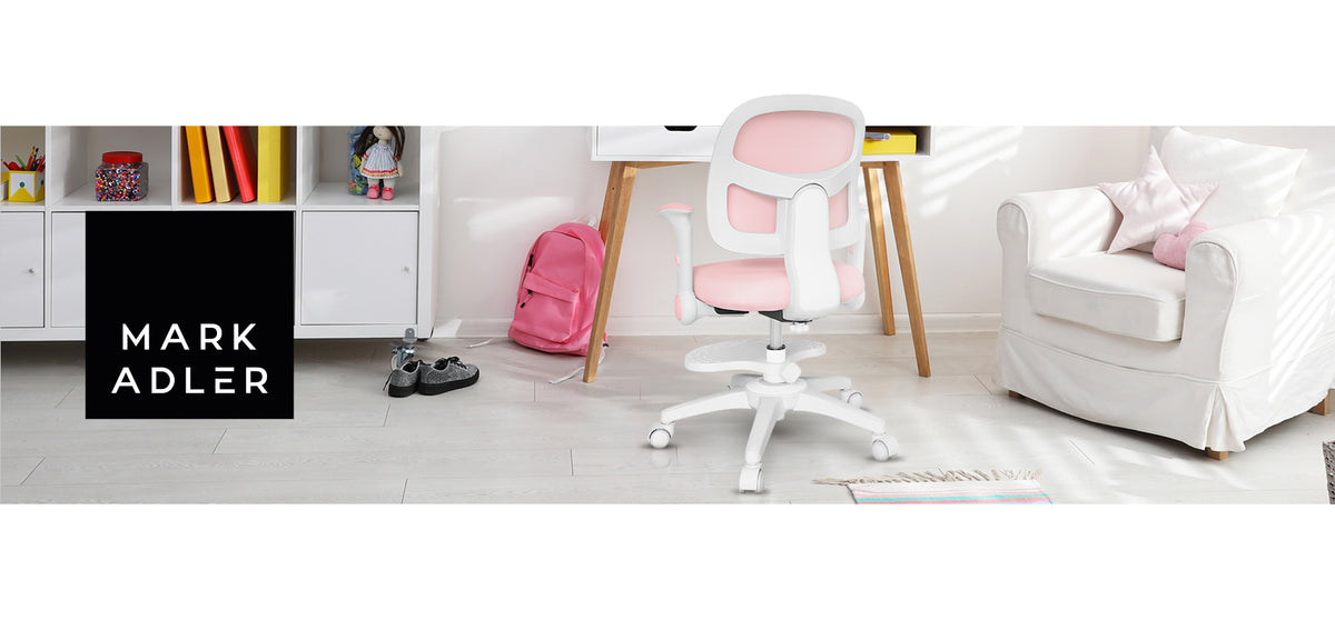 Fotel obrotowy Mark Adler JUNIOR 5.0 Pink OUTLET
