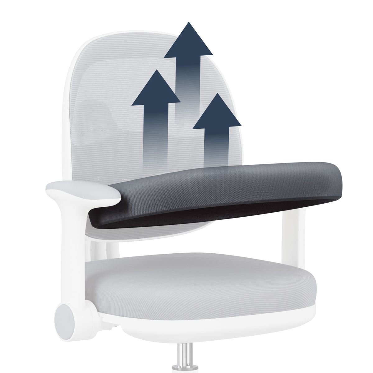 Ergonomiczny fotel do biurka dla dziecka Mark Adler Junior 3.6 Grey