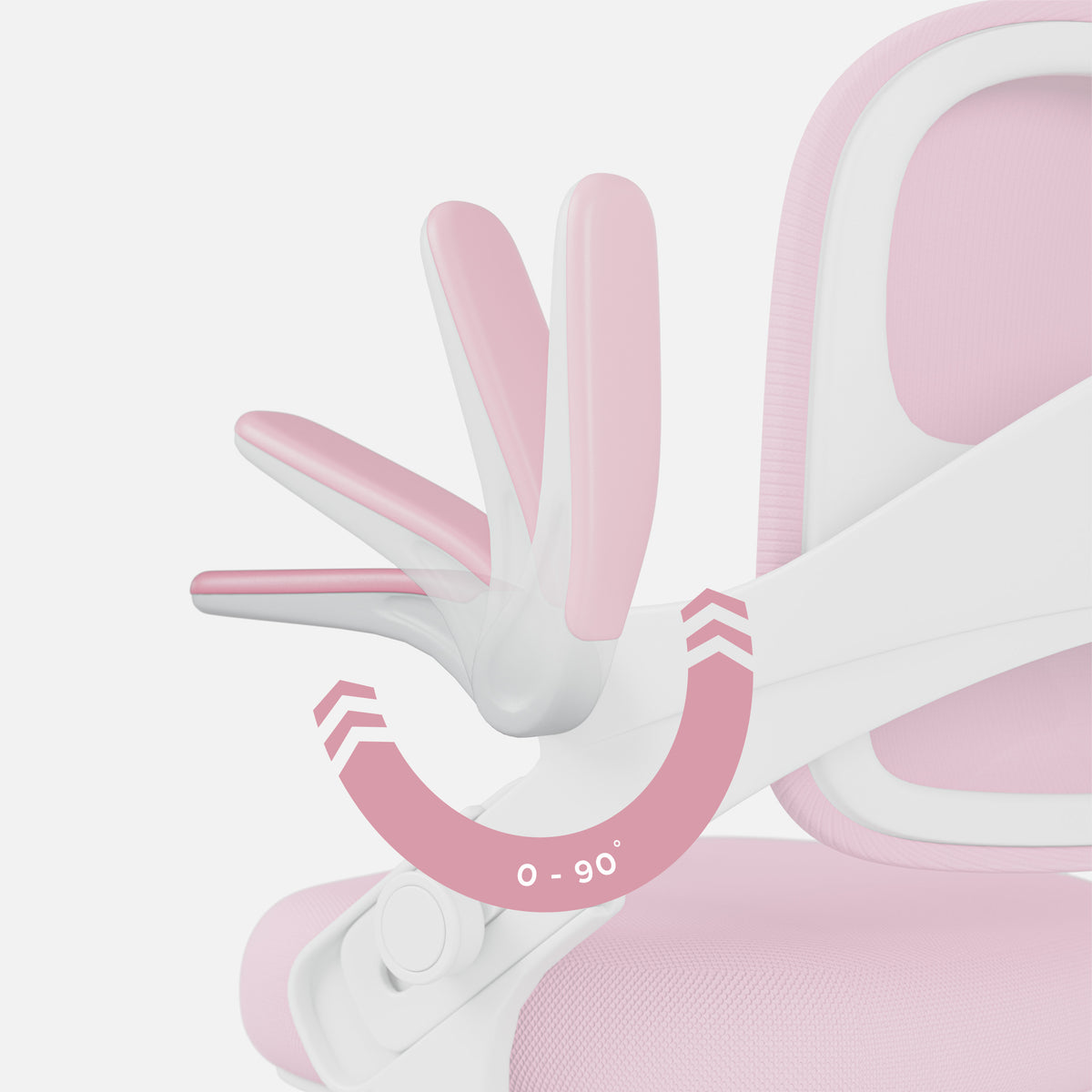 Fotel do biurka dla dziecka Mark Adler Junior 4.3 Pink