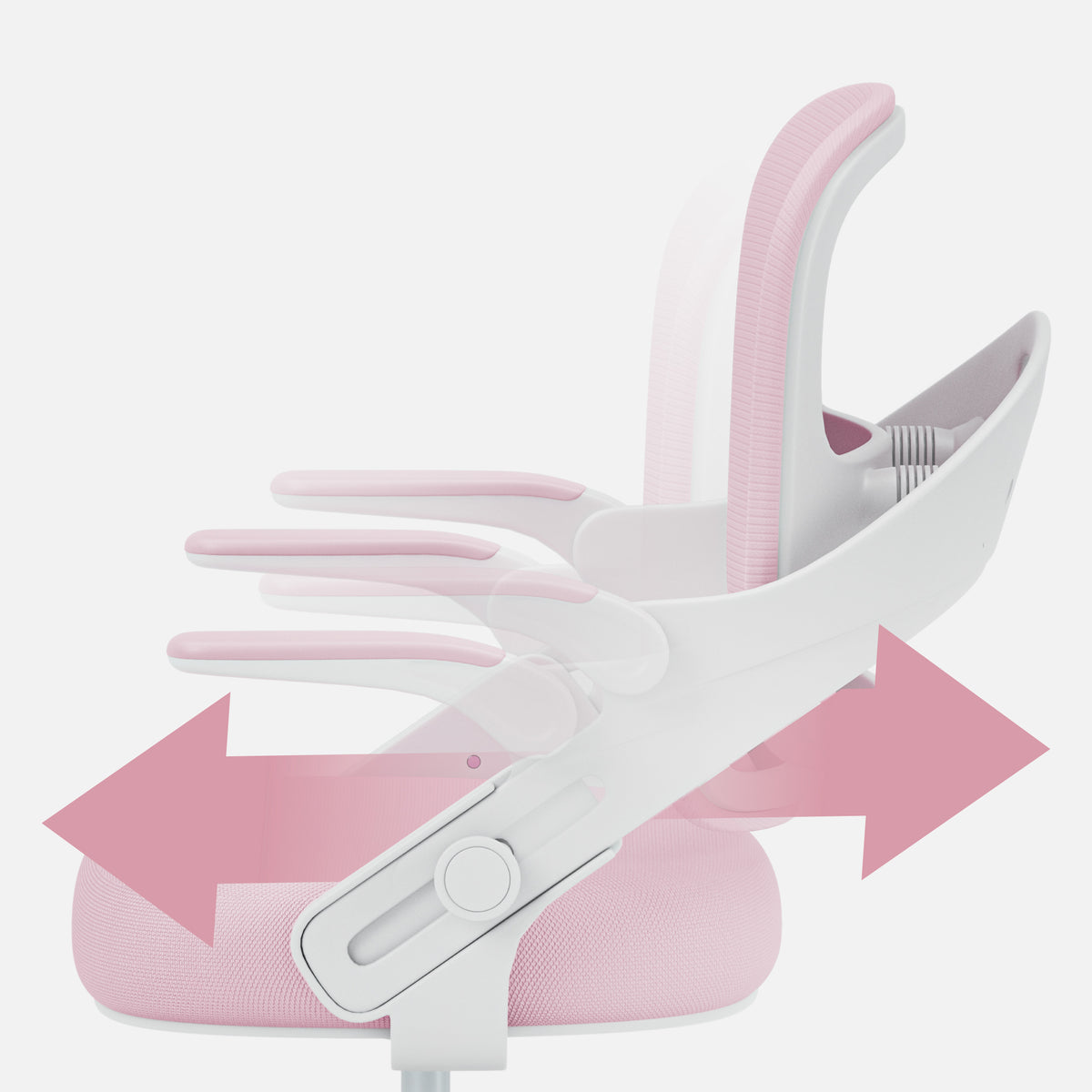 Fotel do biurka dla dziecka Mark Adler Junior 4.3 Pink