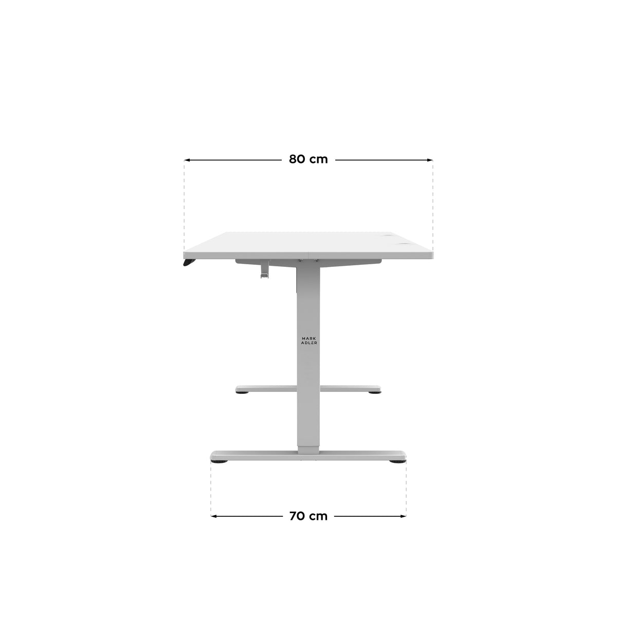 Biurko elektryczne Mark Adler Leader 7.6 White 160 cm