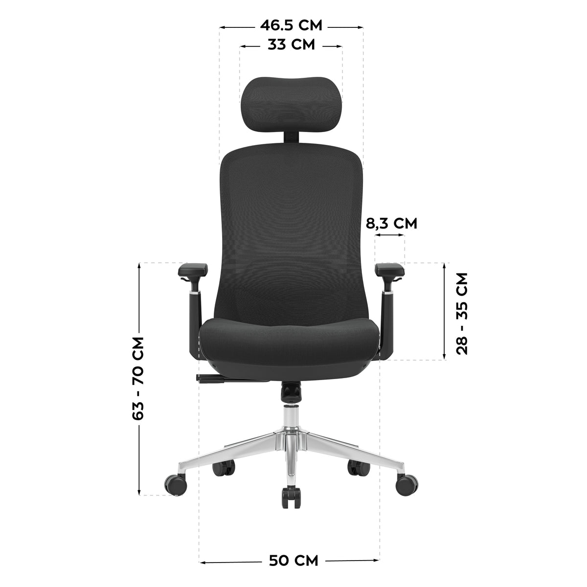 Fotel biurowy z masażem Mark Adler Leadpro 6.0 Black