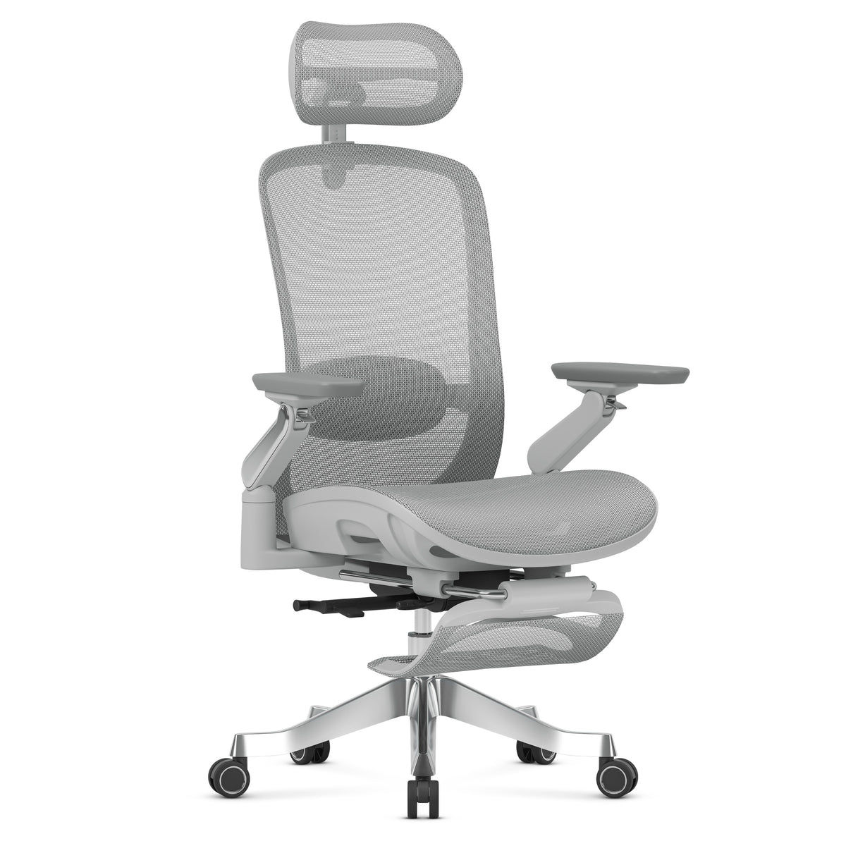 Fotel ergonomiczny z masażem Mark Adler Leadpro 8.7 Grey