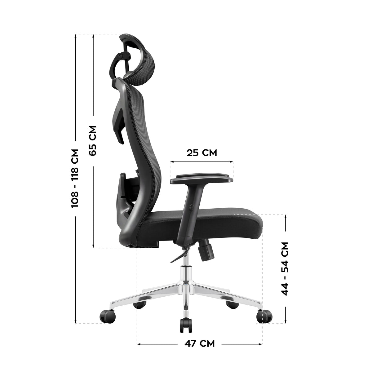 Fotel ergonomiczny biurowy Mark Adler Manager 2.6 Black