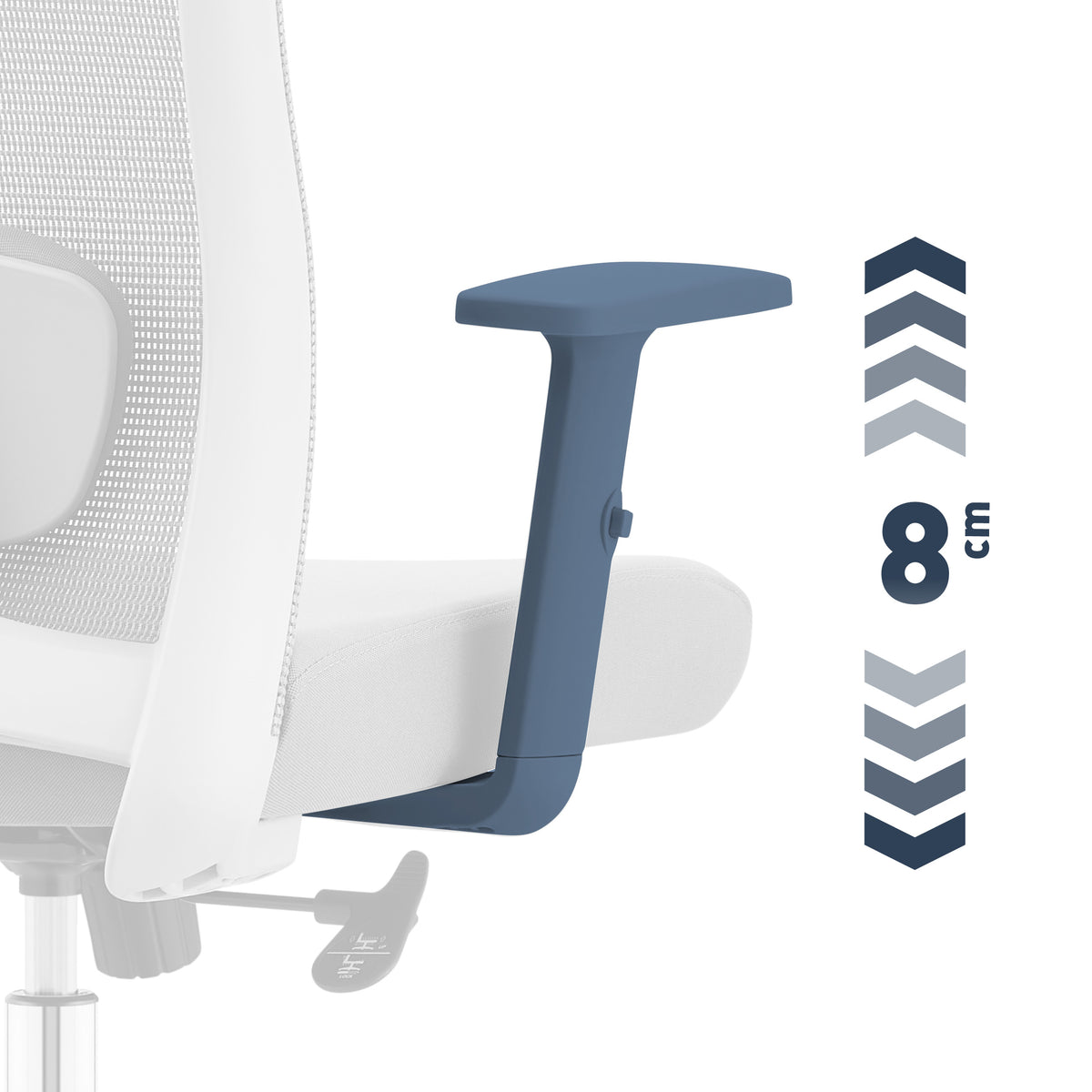 Fotel ergonomiczny biurowy Mark Adler Manager 2.6 Grey