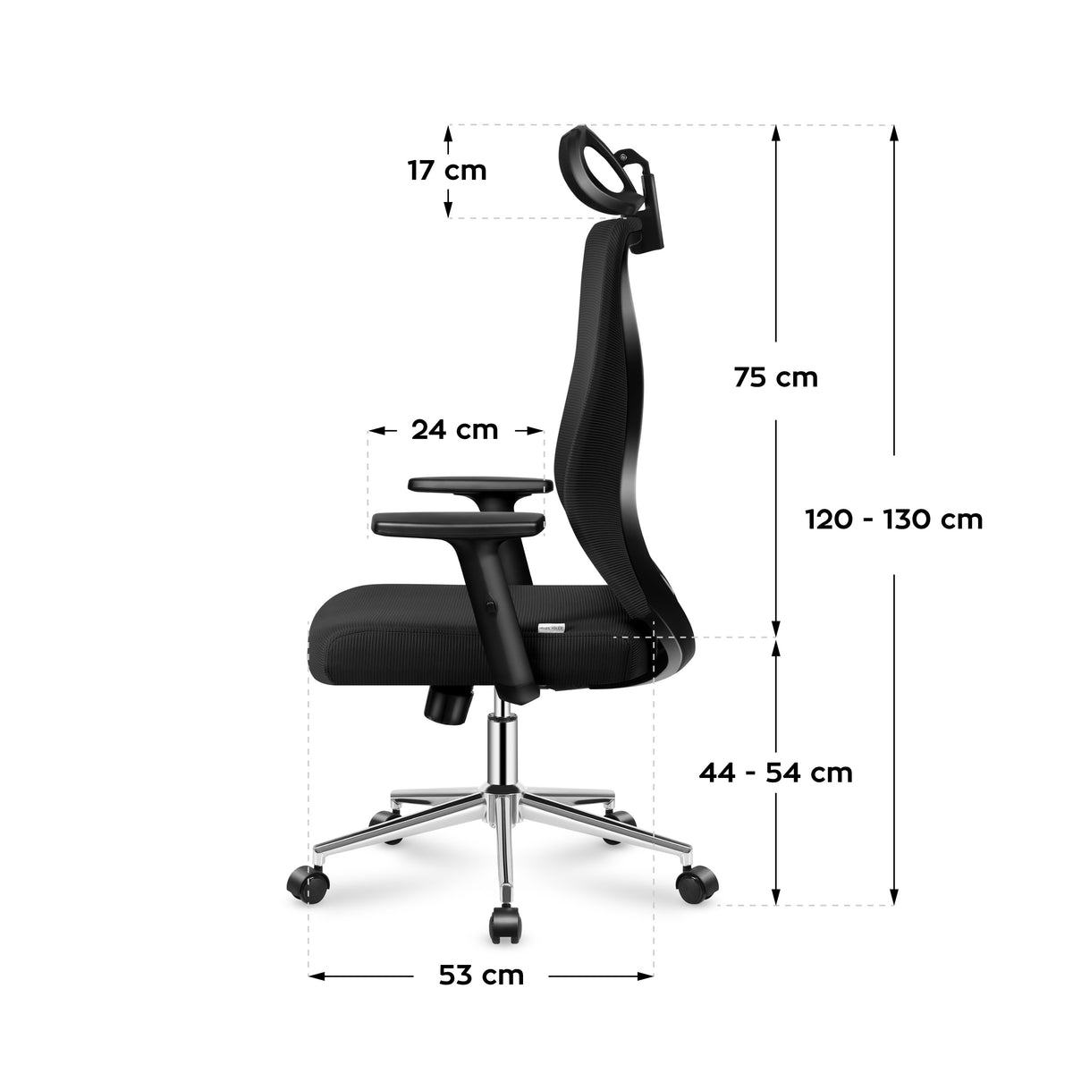 Fotel Biurowy Mark Adler Manager 3.5 Black