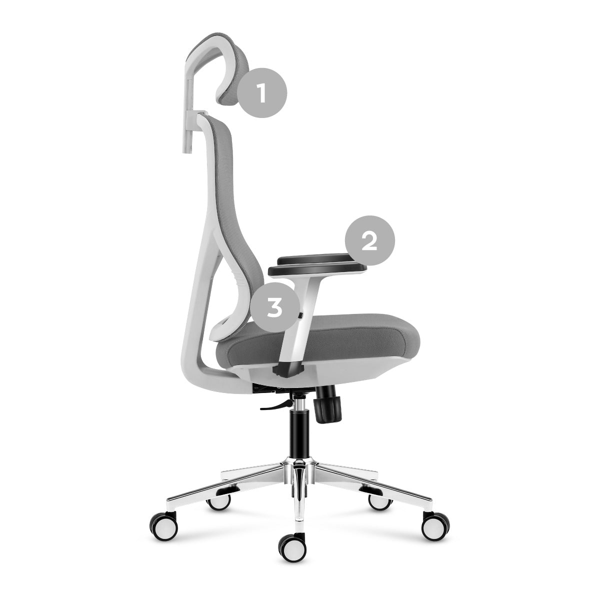 Ergonomiczny fotel biurowy z regulacją