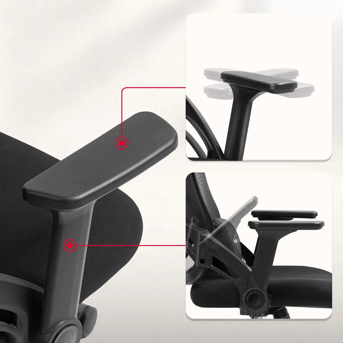 Podłokietniki FusionArm 3D