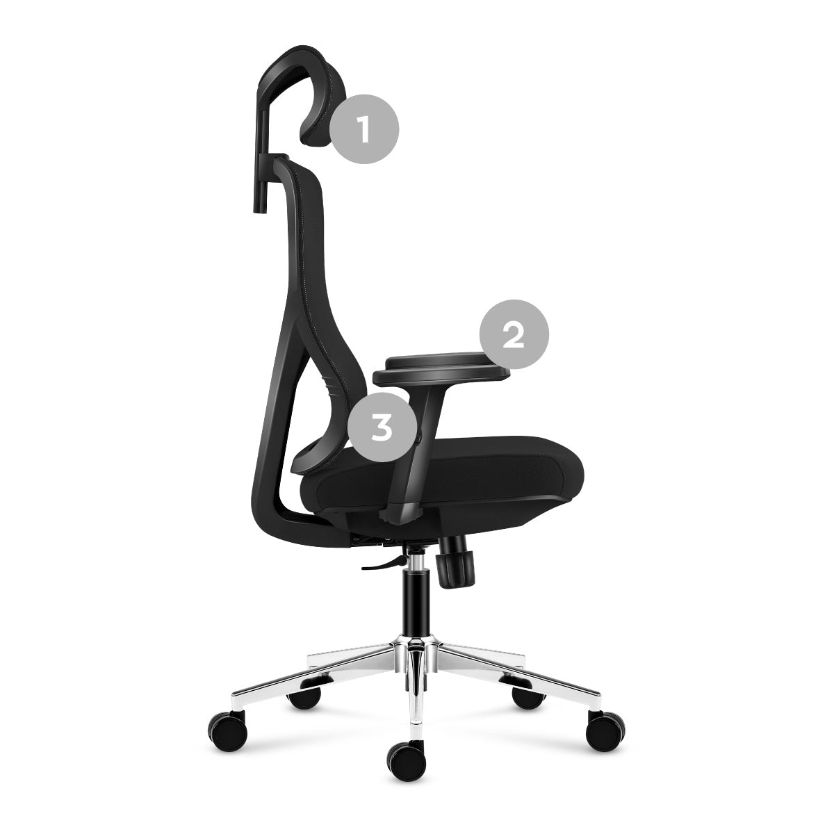 Ergonomiczny fotel biurowy z regulacją