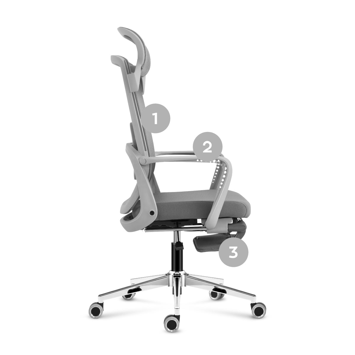 Fotel ergonomiczny do domu i biura