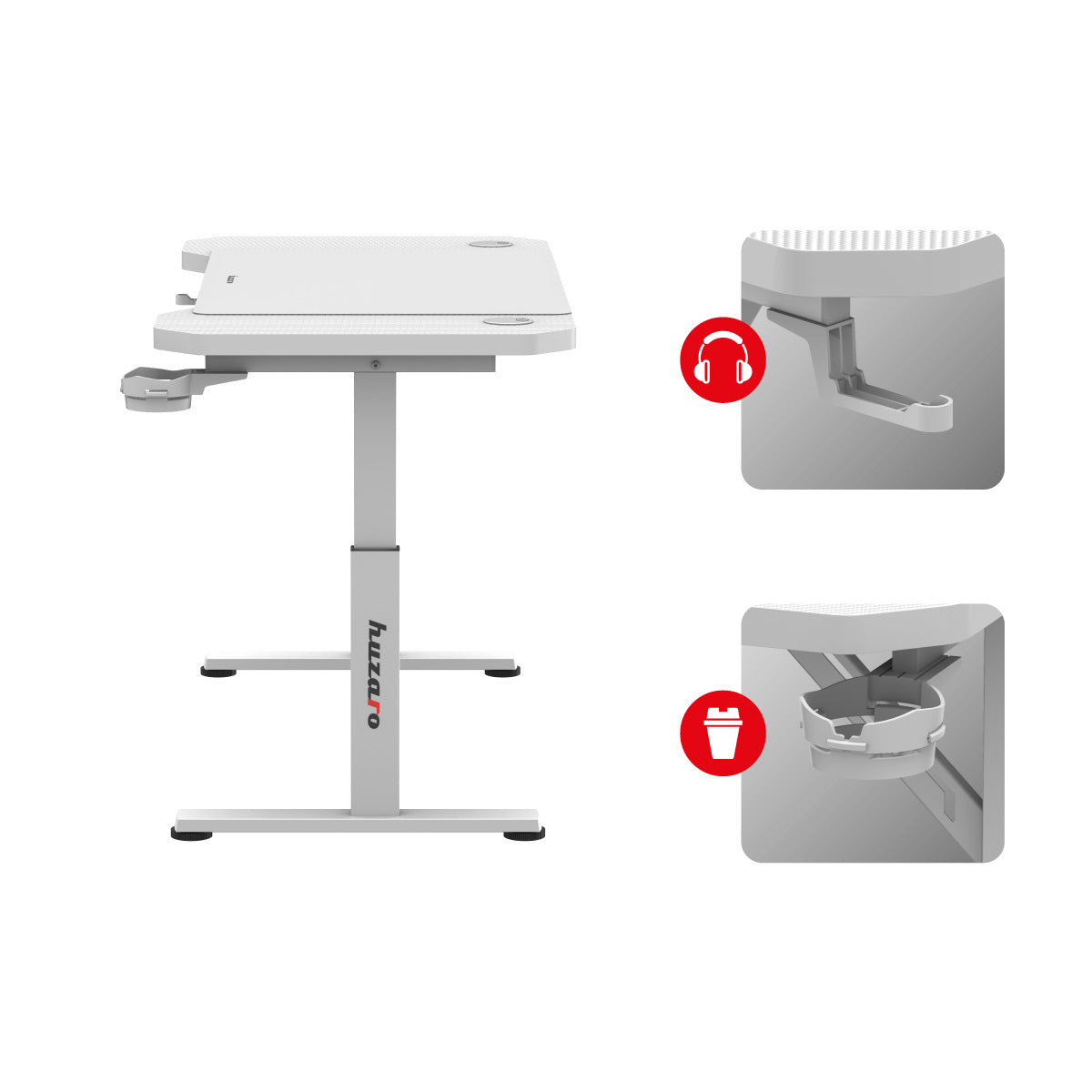 Uchwyt na słuchawki dla wygody i ergonomii