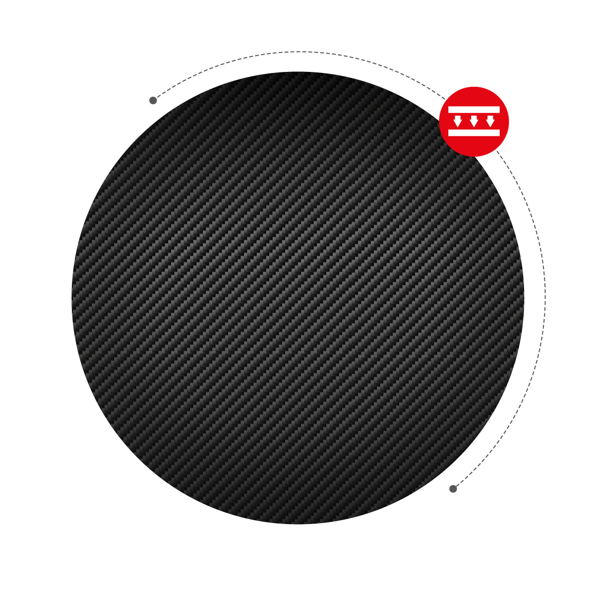 Blat z powłoką Carbon Flex