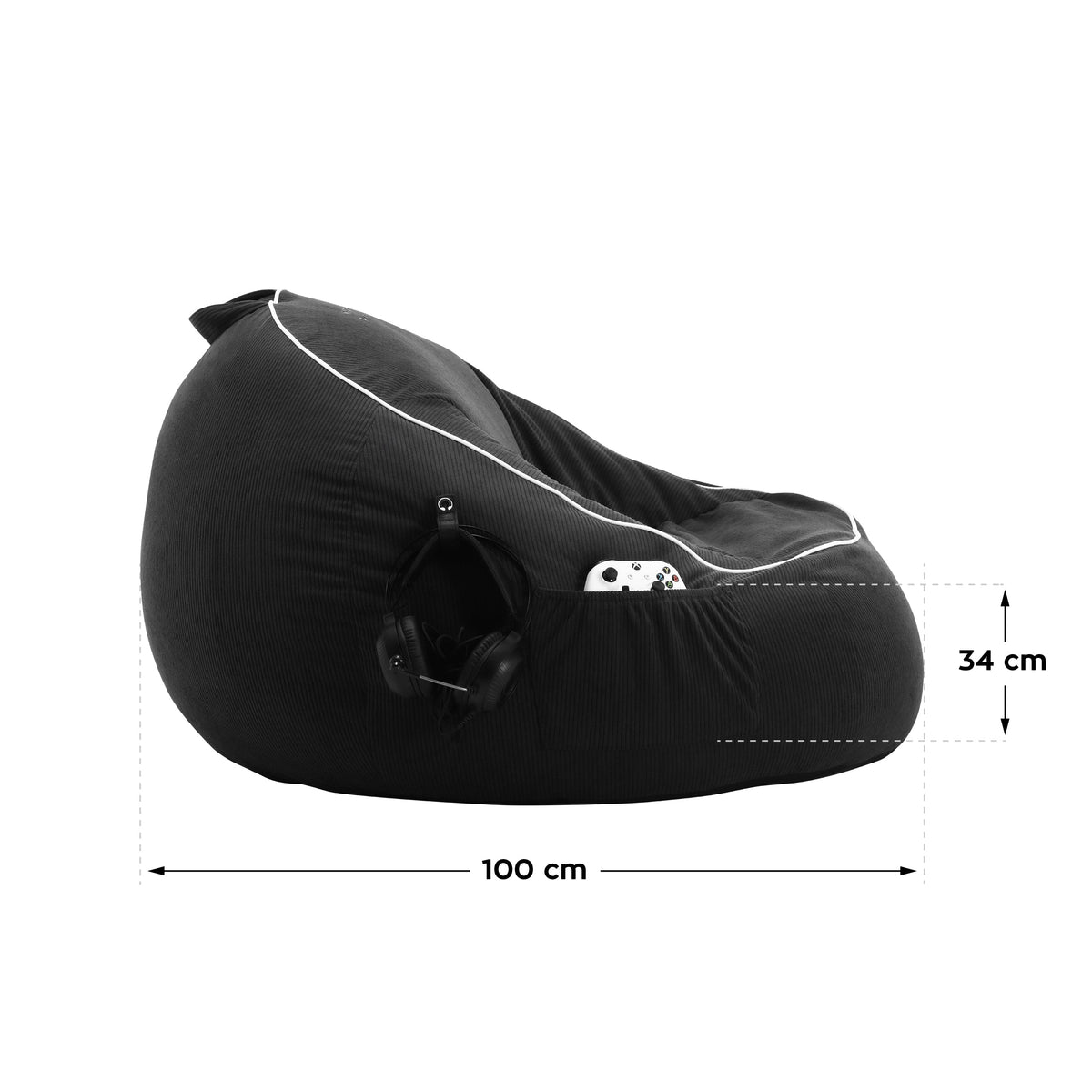 Pufa sztruksowa Mark Adler Comfy