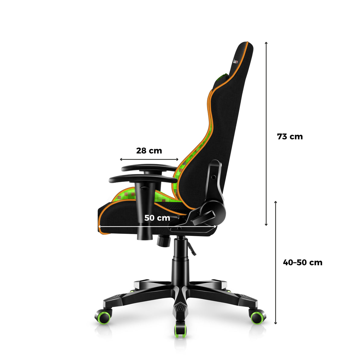 Fotel Gamingowy dla dziecka HUZARO RANGER 6.0 Pixel Mesh