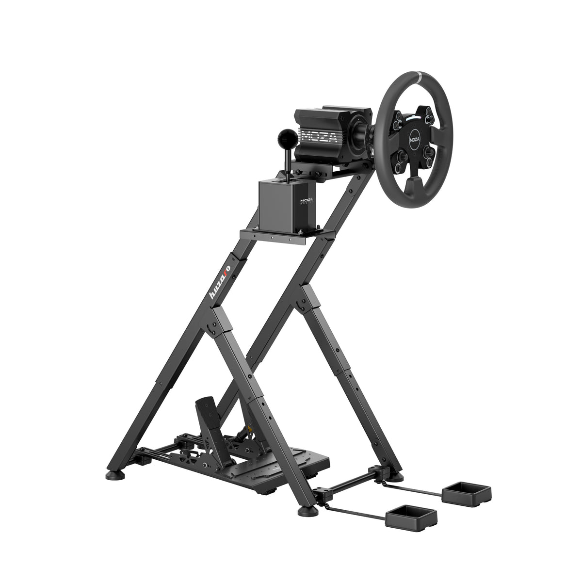 Stelaż do simracingu składany Huzaro Speed 2.5 Black
