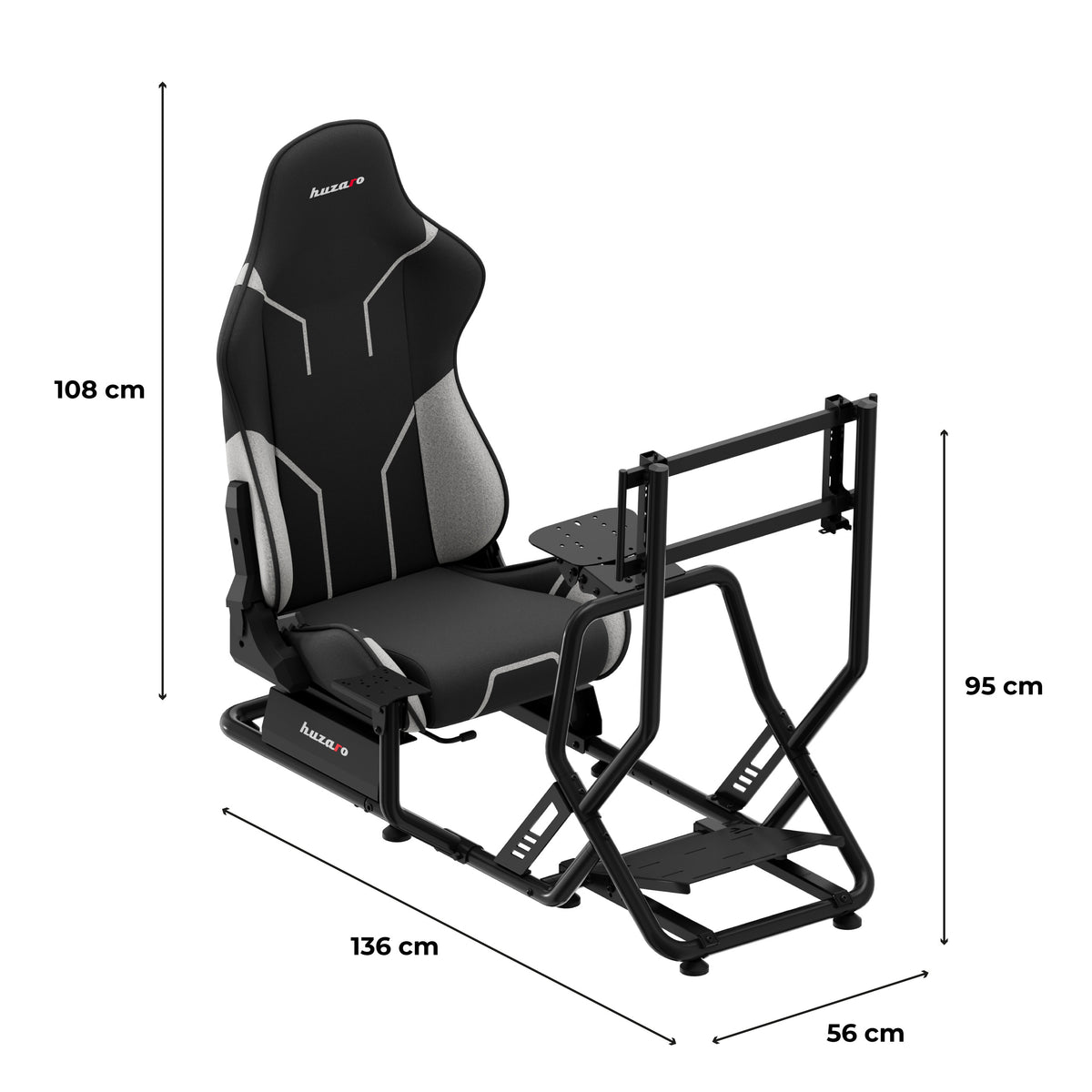 Kokpit wyścigowy Huzaro Speed 6.0 sim racing
