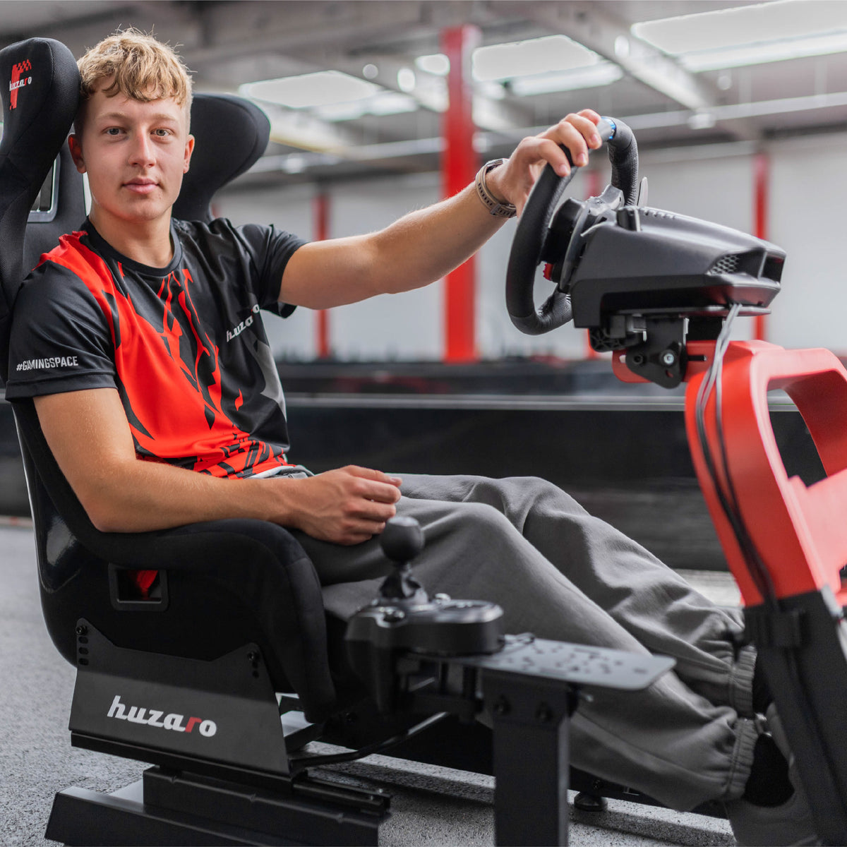 Kokpit wyścigowy Huzaro Speed 8.3 sim racing