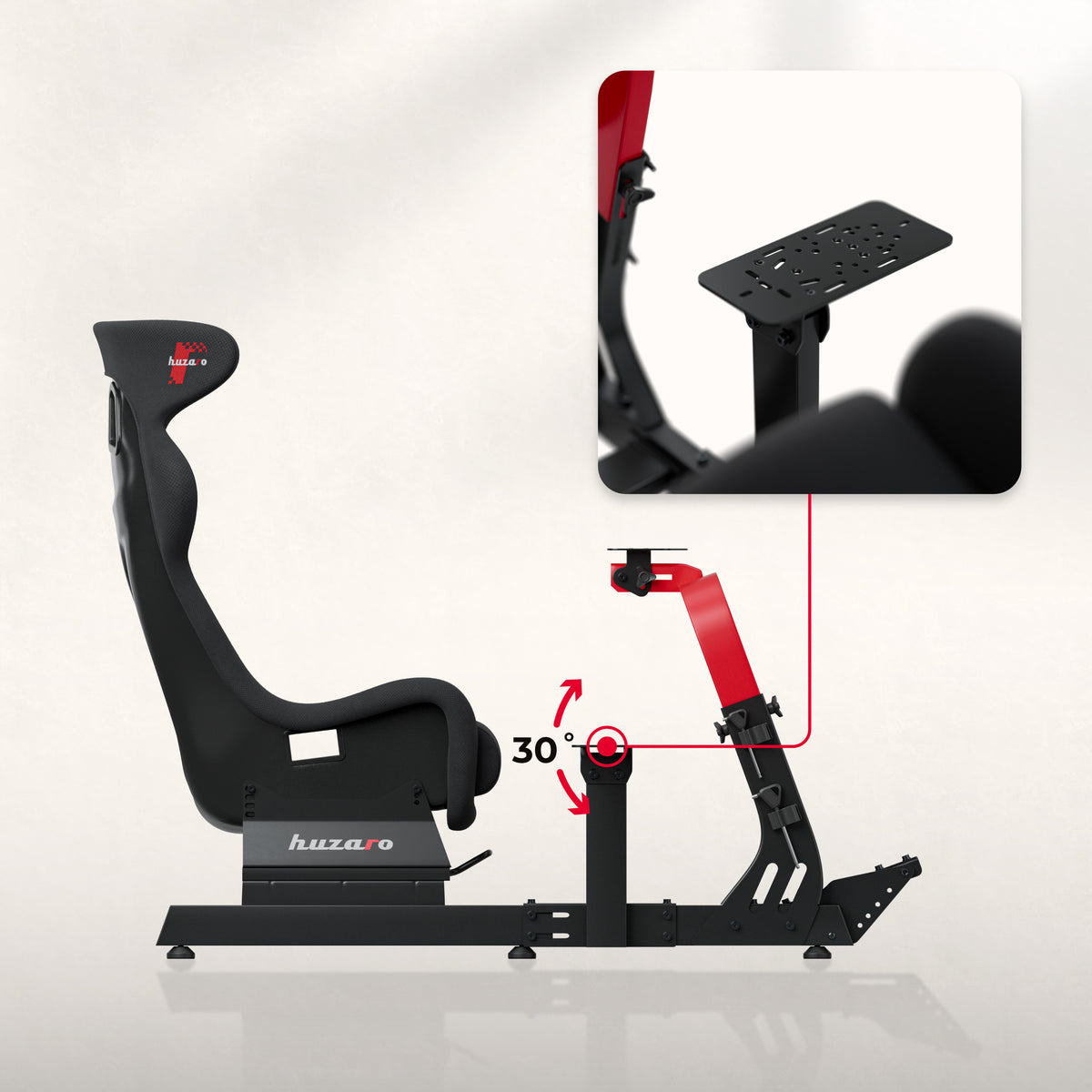 Kokpit wyścigowy Huzaro Speed 8.3 sim racing